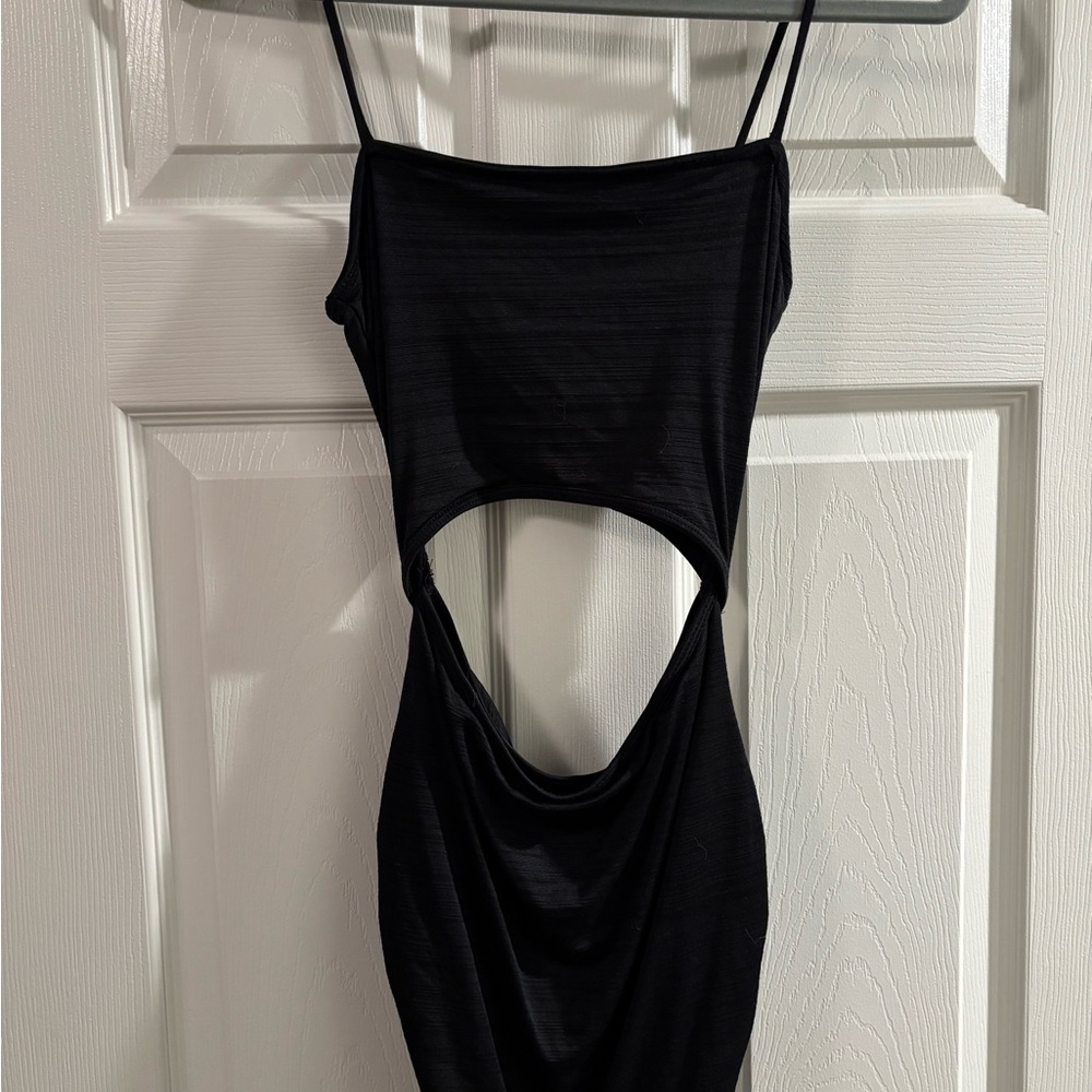 Black Cutout Dress